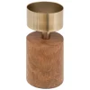 BOUGEOIR BOIS NOYI TAILLE M