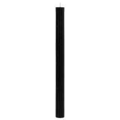 BOUGIE BATON DEMI NOIR H.26CM