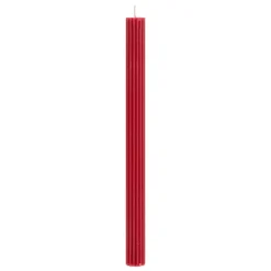 BOUGIE BATON DEMI ROUGE H.26CM