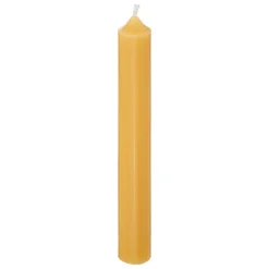 BOUGIE BATON HUGO JAUNE H.16CM X10 PIECES