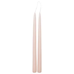 BOUGIE BATON HUGO ROSE H.30CM X2 PIECES