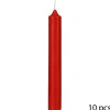 BOUGIE BATON HUGO ROUGE H.16CM X10 PIECES