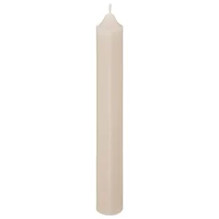 BOUGIE BATON HUGO TAUPE H.16CM X10 PIECES