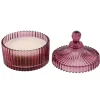 BOUGIE BOHEME ECRIN EN VERRE 10X12.5CM