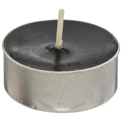 BOUGIE CHAUFFE PLAT HUGO NOIR D.3.75CM X18 PIECES