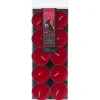 BOUGIE CHAUFFE PLAT PARFUMEE FRUIT ROUGE X10 PIECES
