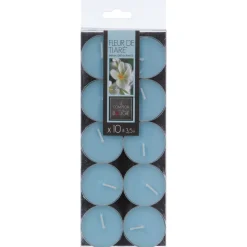 BOUGIE CHAUFFE PLAT PARFUMEE FLEUR TIARE X10 PIECES