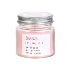 BOUGIE MINI BOCAL MOTS AMOUR