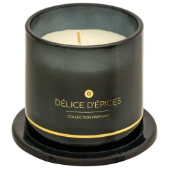 BOUGIE PARFUMEE ILAE EPICES CLOCHE VERRE 240G
