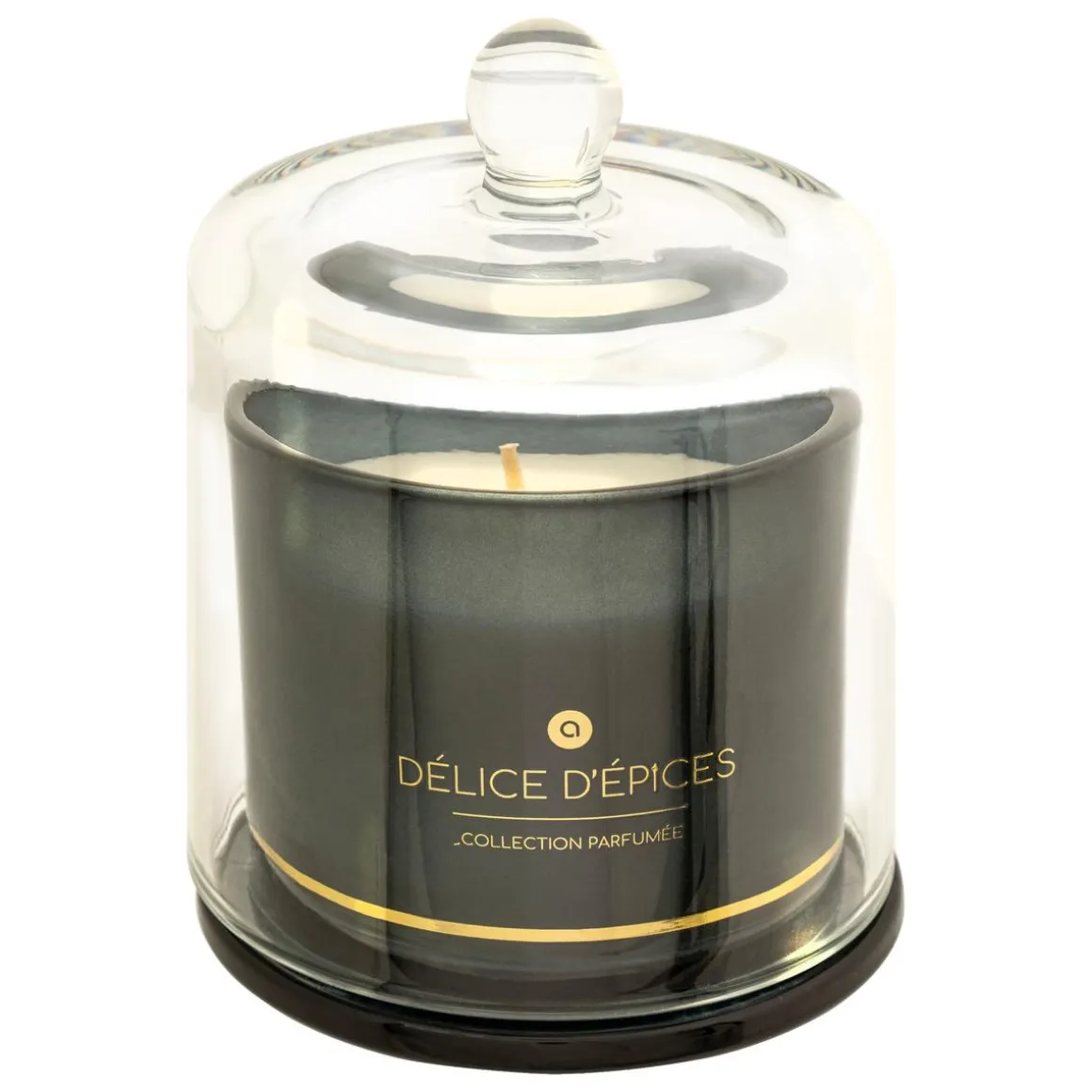 BOUGIE PARFUMEE ILAE EPICES CLOCHE VERRE 240G
