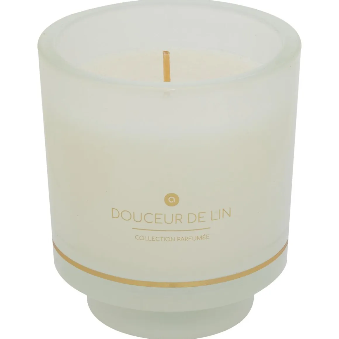 BOUGIE PARFUMEE ILAE LIN POT VERRE 225G