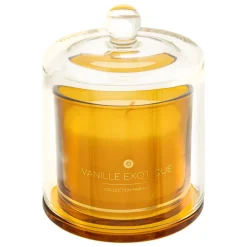 BOUGIE PARFUMEE ILAE VANILLE CLOCHE VERRE 240G