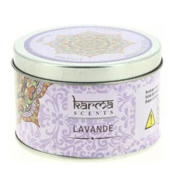 BOUGIE PARFUMEE KARMA POT METAL COUVERCLE 100G