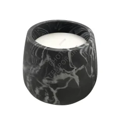 BOUGIE PARFUMEE MARBREE H13.5CM