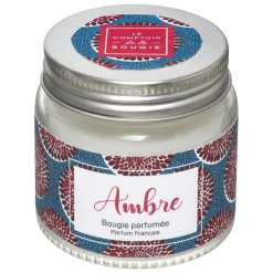 BOUGIE PARFUMEE MONI POT VERRE AMBRE 65G
