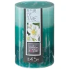 BOUGIE PARFUMEE TRIO FLEUR TIARE 7X10CM