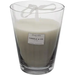 BOUGIE PARFUMEE VASE GRIS HARMONY H23CM