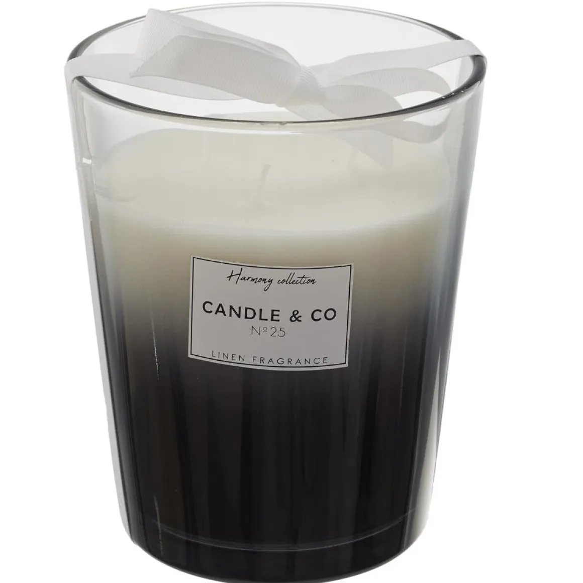 BOUGIE PARFUMEE VASE NOIR HARMONY H16CM