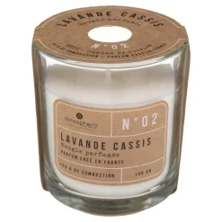 BOUGIE PARFUMEE VERRE ANTI ODEUR CUISINE 130G