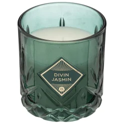 BOUGIE PARFUMEE VERRE COLLECTIONNEUR JASMIN 240G