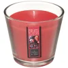 BOUGIE PARFUMEE VERRE FRUIT ROUGE NINA 190G