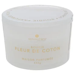 BOUGIE PARFUMEE VERRE GLOWY COTON 440G