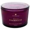 BOUGIE PARFUMEE VERRE GLOWY FRAMBOISE 440G