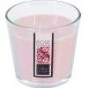 BOUGIE PARFUMEE VERRE GM 500G ROSE