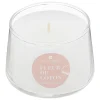 BOUGIE PARFUMEE VERRE IZOR FLEUR DE COTON 110G