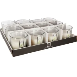 BOUGIE PARFUMEE VERRE NINA JASMIN 90G