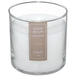 BOUGIE PARFUMEE VERRE SILI FLEURS 430G