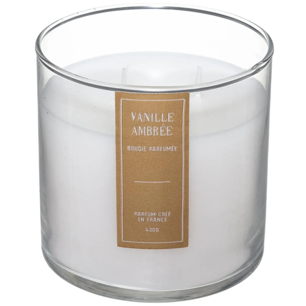 BOUGIE PARFUMEE VERRE SILI ROSE 430G