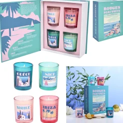BOUGIE PARFUMEE X4 COFFRET VOYAGE