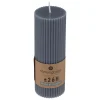BOUGIE RONDE DEMI ORAGE 5X14CM