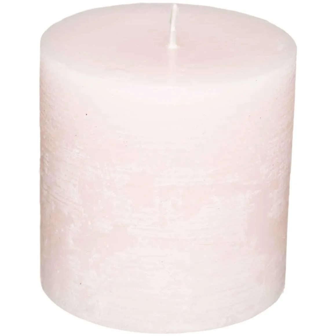 BOUGIE RONDE RUSTIC ROSE 6.7X7CM
