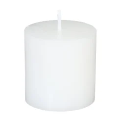 BOUGIE VOTIVE OLIA BLANC D.4.5CM X4 PIECES