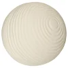 BOULE DECO EXTERIEUR BILI BLANC D.34CM