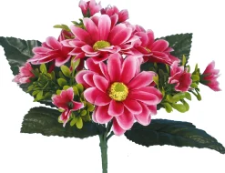 BOUQUET BUISSON MARGUERITES H22CM