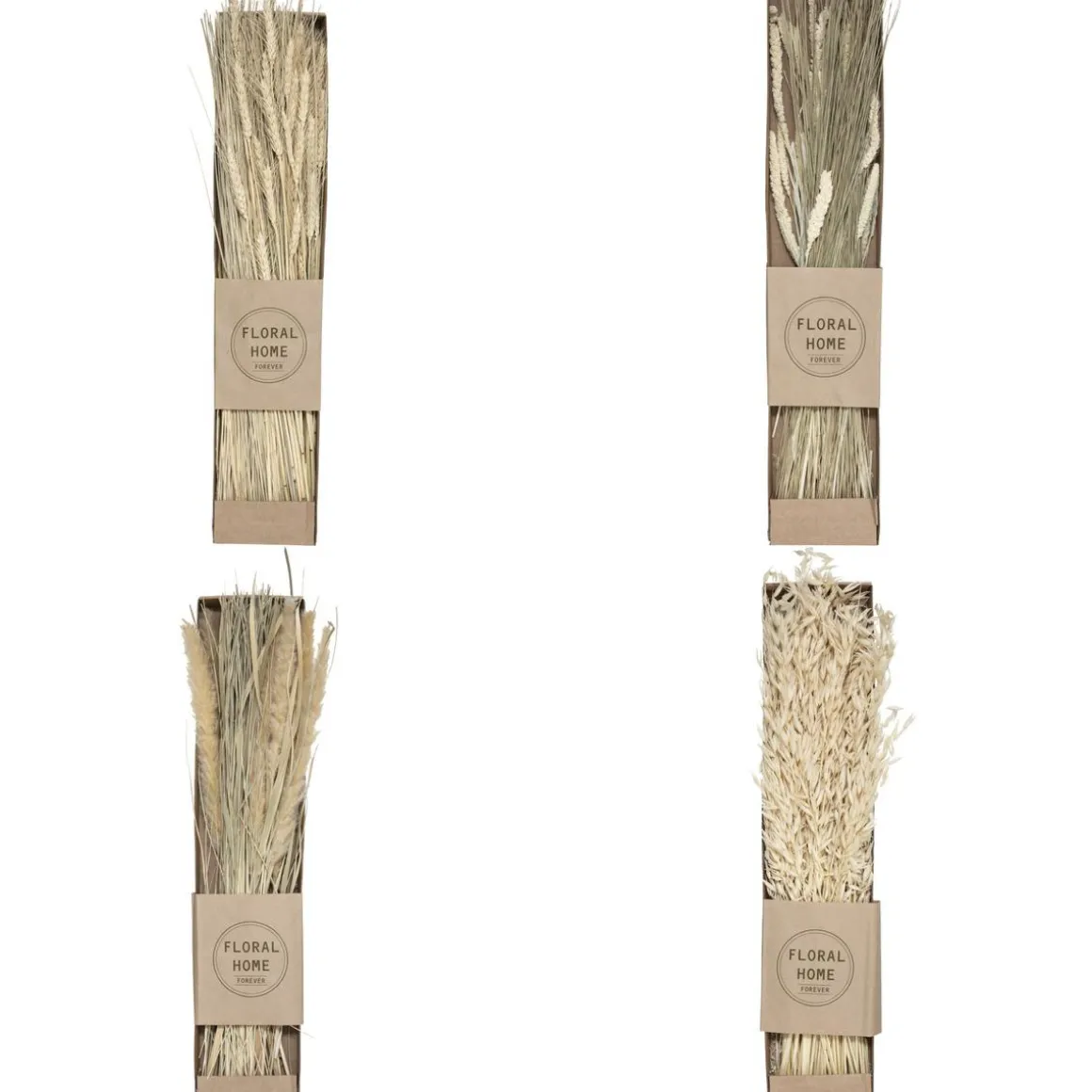 BOUQUET SECHE NATUREL KRAFT H.60CM