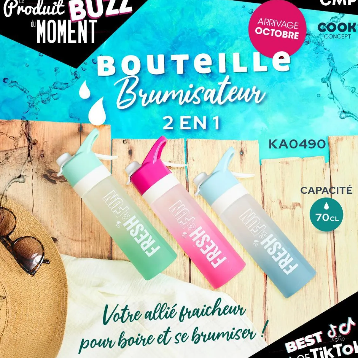 BOUTEILLE BRUMISATEUR 2 EN 1
