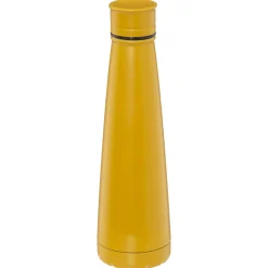 BOUTEILLE ISOTHERME CONIQUE 0.45L MOUTARDE MODE