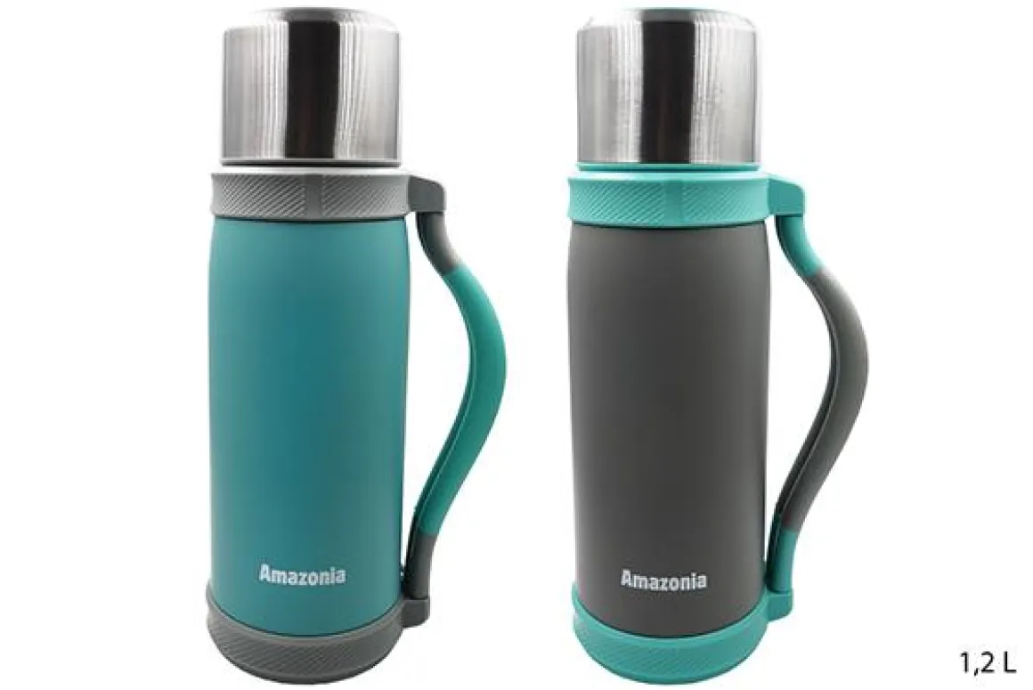 BOUTEILLE ISOTHERME DOUBLE PAROI INOX 1.2L