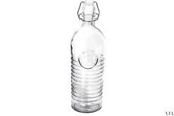 BOUTEILLE 1.1L VERRE TRANSPARENT STRIEE
