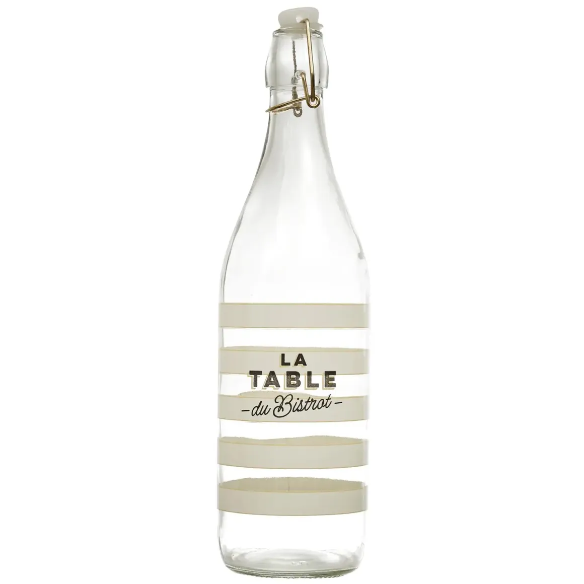 BOUTEILLE VERRE BISTROT 1L