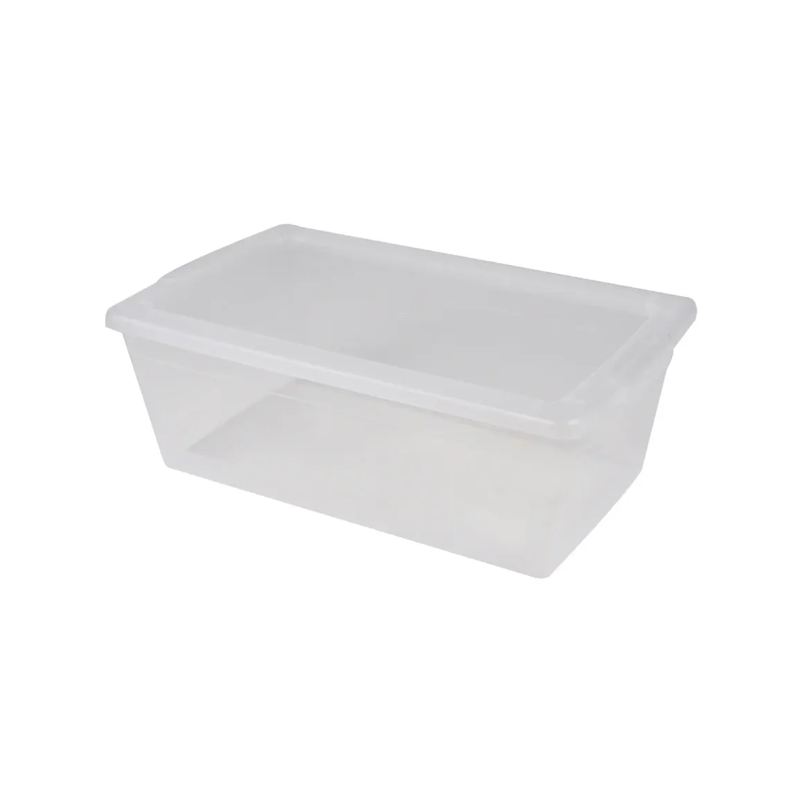BOX CLIP STORE 6L PLASTIQUE D.34X21X12CM TRANSPARENT