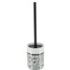 BROSSE DOLOMITE TIGE INOX NOIR IMPRIME ECRIN VERT