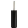 BROSSE WC CARRE METAL NOIR