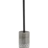 BROSSE WC CIMENT GRIS
