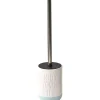 BROSSE WC DOLOMITE ENJOY YOUR LIFE BLANC TURQUOISE
