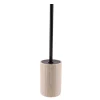 BROSSE WC EN POLYRESINE EFFET FEUILLE NATUREL